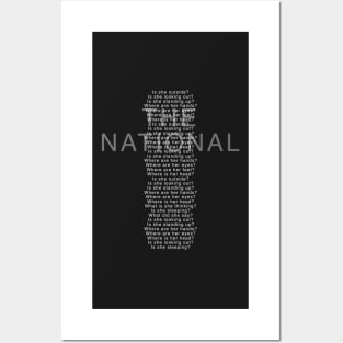 The National - Where Is Her Head Posters and Art